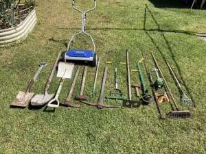 Garden Tools Package 21 Items Victa Hand Mower
