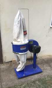 Carbatec 1hp dust extractor / collector 