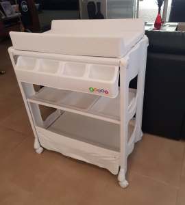 Baby Change Table with Bath.
