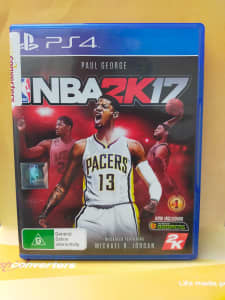 Lot of 4- NBA 2K19, 2K18, 2K17: Legend Edition & Madden 16 (PlayStation 4)