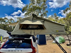 TJM Soft shell Rooftop Tent INC Awning, LED Lights, Bed Linen more