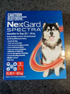 NexGard Spectra Dog 30.1-60 KGS