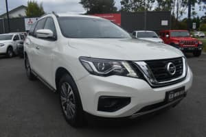 2018 Nissan Pathfinder R52 Series II MY17 ST X-tronic 4WD White 1 Speed Constant Variable Wagon