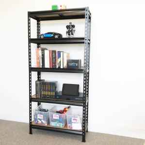 180X120X40CM 5-Tier Boltless Storage Shelves Rivet Rack Shelf 150kg/Ti