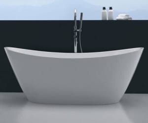 1500mm Double High Back Free Standing Bath