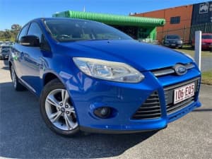2013 Ford Focus LW MK2 Trend Blue 6 Speed Automatic Hatchback