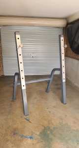 Squat and bench rack gym equipment *delivery available* 
