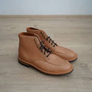 Grant Stone Ottawa boot Natural Kangaroo leather Size 9.5D mens Boots
