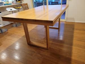 OZ Design Bilgola 6 seat dining table in Australian timber