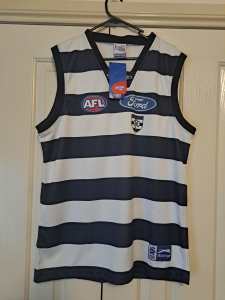 GEELONG CATS FOOTBALL CLUB AFL JUMPER 2XL NEW WITH TAGS