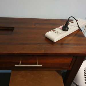 Wooden writing computer desk very good condition