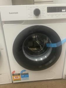 Euromaid 7.5kg front load washer BRAND NEW. 2 YEARS WARRANTY
