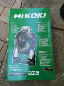 Hikoki UF 18DSAL 14.4V 18V 240 Hybrid Cordless Cordless Fan