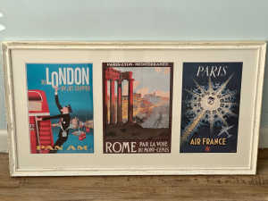 Vintage Airline Posters - Framed