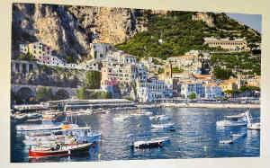 Amalfi coast printing