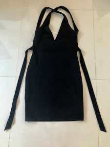 Black LUVALOT Mini Dress $15. Size 12. Length: MINI