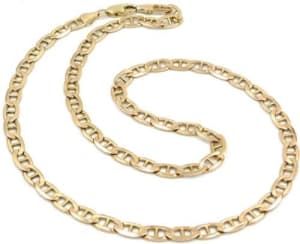 9ct Yellow Gold Necklace 50cm 28.07G - 000300253622