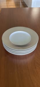 Silver and white Country Road side plates