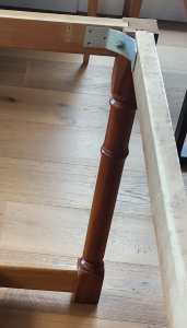 Dining Table Base - American Cherry Timber