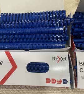 Rexel Blue Binding Combs pickup Dernancourt
