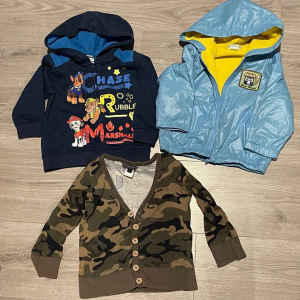 Boys winter Paw Patrol jackets / jumpers 3 items bundle (size 2 - 3)