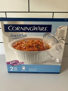 Corningware French White Casserole Dish 1.9l