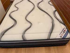 double mattress pocket springs and latex
