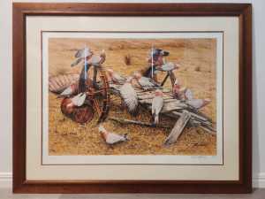Limited Edition Print Country Gathering by artist Philip Farley