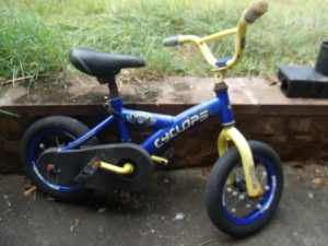 CYCLOPS Brand Kiddies/Childs BMX Style Push Bike/ Bicycle 12in wheels