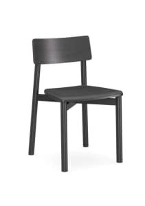 NEW KROST TED FABRIC CHAIR BLACK RRP $325