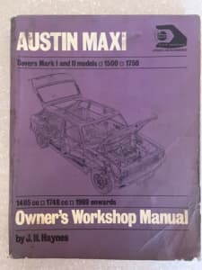 Austin Maxi workshop repair manual
