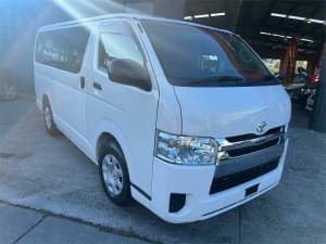 2016 Toyota HiAce KDH201R MY16 LWB White 4 Speed Automatic Van