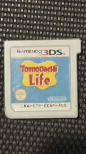 Tomodachi Life 3DS Game Cartridge