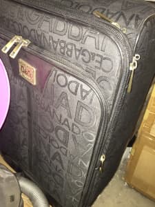 D&G large black 56cm Suitcase - used once to bring purchases home