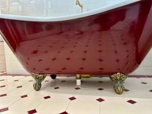 Heritage style claw foot bath