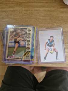 Afl select and teamcoach rare footy cards bundle mint sleeved 