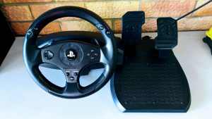 Trustmaster T80 Racing Wheel & Pedals (PS3 / PS4)
