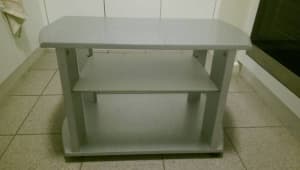 TV bench silver color for sale