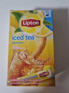 Box of Lipton iced tea lemon sachets to give awa(pending pick up）