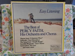 Percy Faith The Best of Percy Faith 8 LP Records 96 tracks