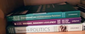 Politics International Law Relations Governance textbooks from $15