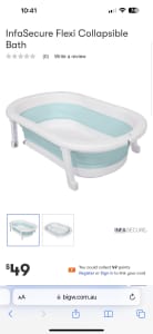 Infasecure baby bath