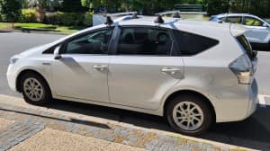 Prius v hybrid 7 seater for rent for uber uberx uberxl didi ola