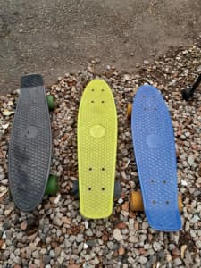 Skateboard x 3