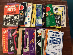 Assorted ‘Songster’ (Lyric) Books