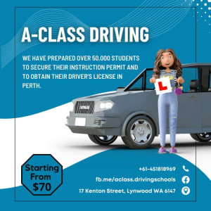 Professional Driving Lessons in Perth