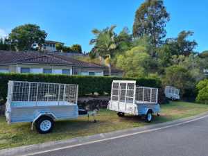 Large 8 X 5 cage trailer $40