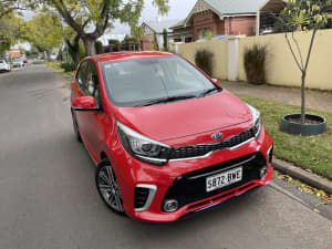 2018 Kia Picanto JA MY19 GT-Line Red 4 Speed Automatic Hatchback