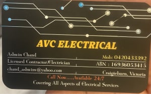 AVC Electrical (Electrician Available )