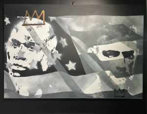 “Boxing Royalty” Mayweather vs McGregor by ATA Street Art 1.8 x 1.2m
